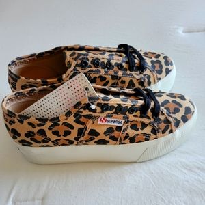 Superga Leopard Sneakers